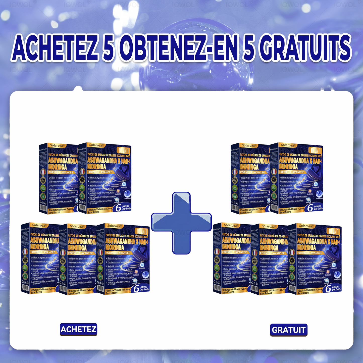 Solaroza® NIGHT-TIME FAT BURNING PATCHES! ZERO PILLS & ZERO WASTE & ZERO STRUGGLE & 100% RESULTS.
