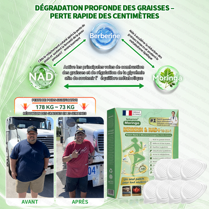 Boutique Officielle 🇫🇷 | Patch Minceur Solaroza® 10-en-1 : Relancez le Métabolisme et Brûlez les Graisses (NAD+ & Berbérine)